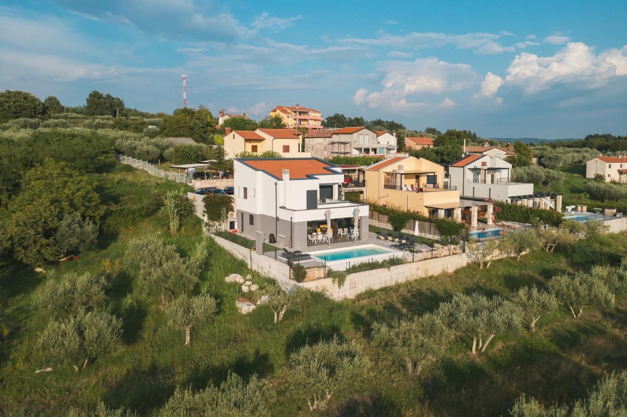 Villa Boiky - Private Pool And Amazing Sea View, Istria Materada Dış mekan fotoğraf