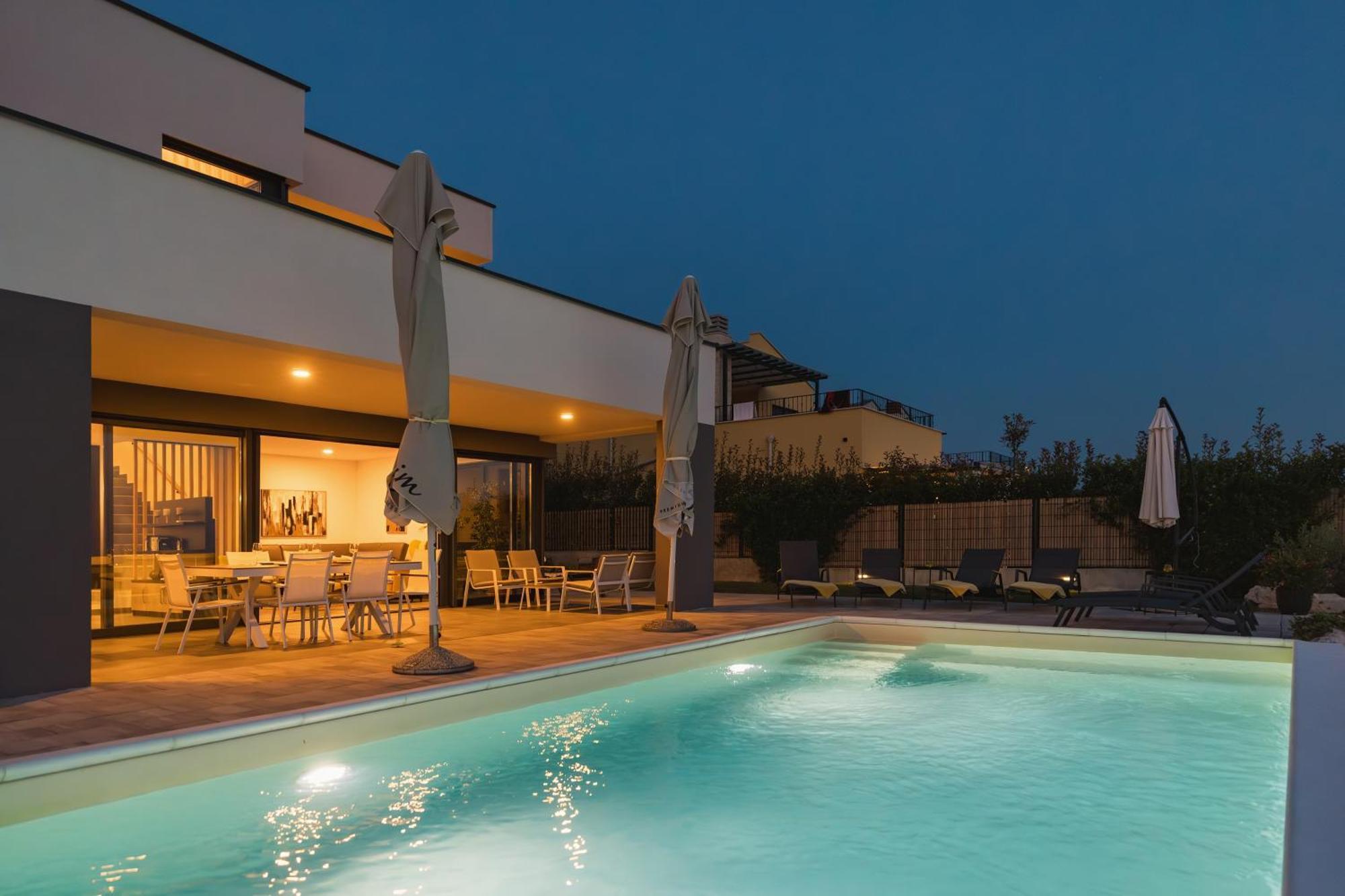 Villa Boiky - Private Pool And Amazing Sea View, Istria Materada Dış mekan fotoğraf