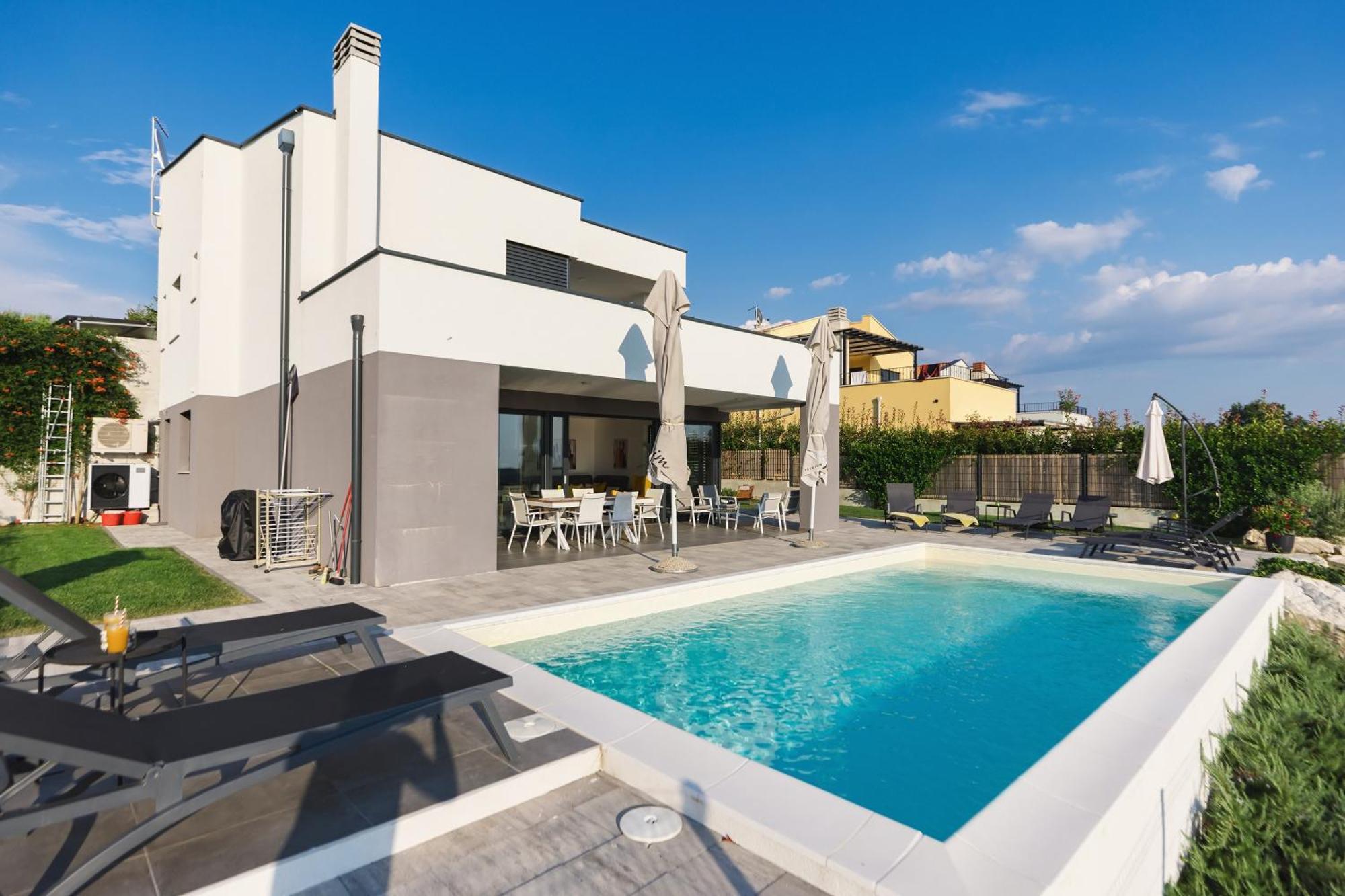 Villa Boiky - Private Pool And Amazing Sea View, Istria Materada Dış mekan fotoğraf