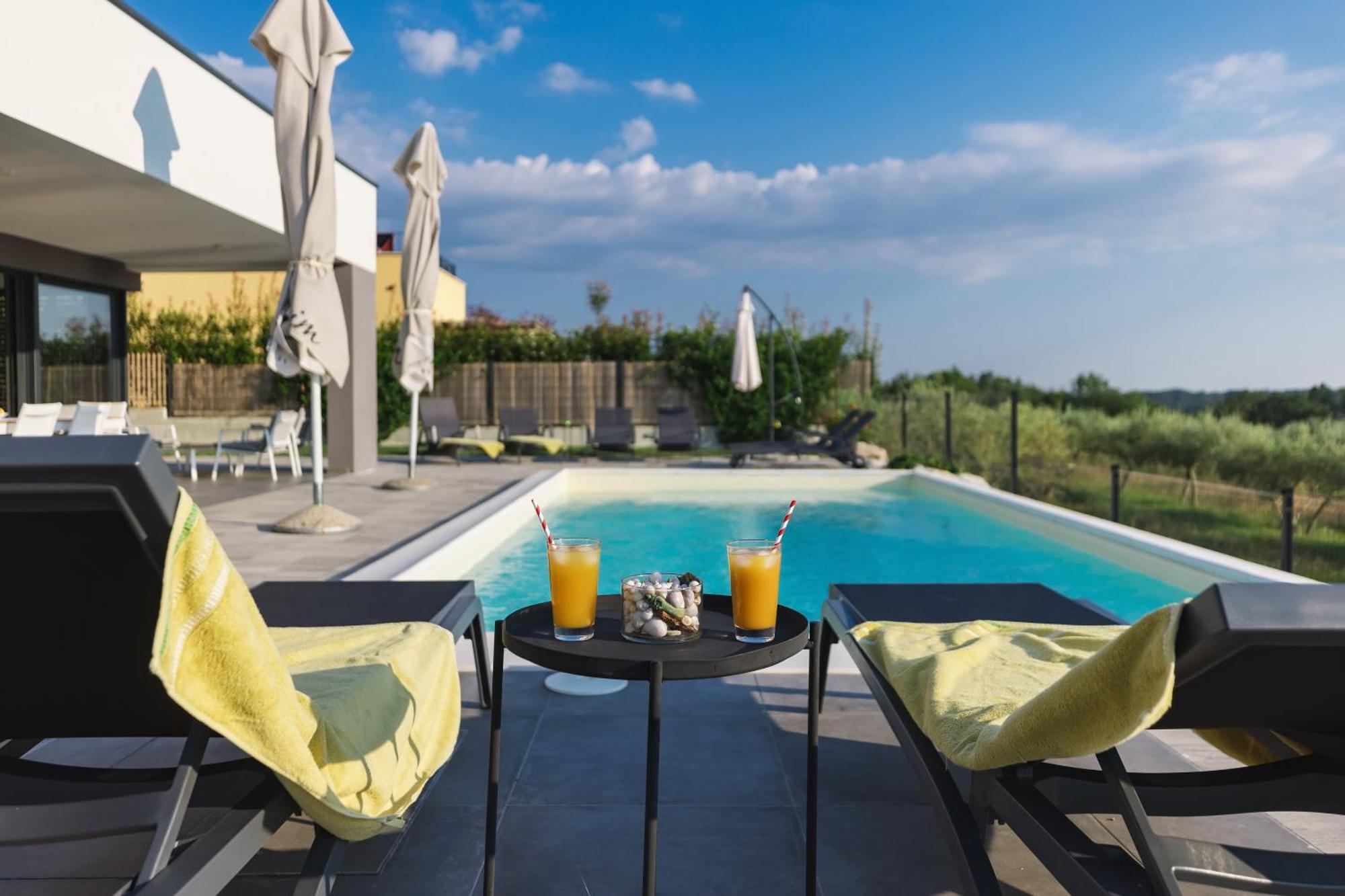Villa Boiky - Private Pool And Amazing Sea View, Istria Materada Dış mekan fotoğraf
